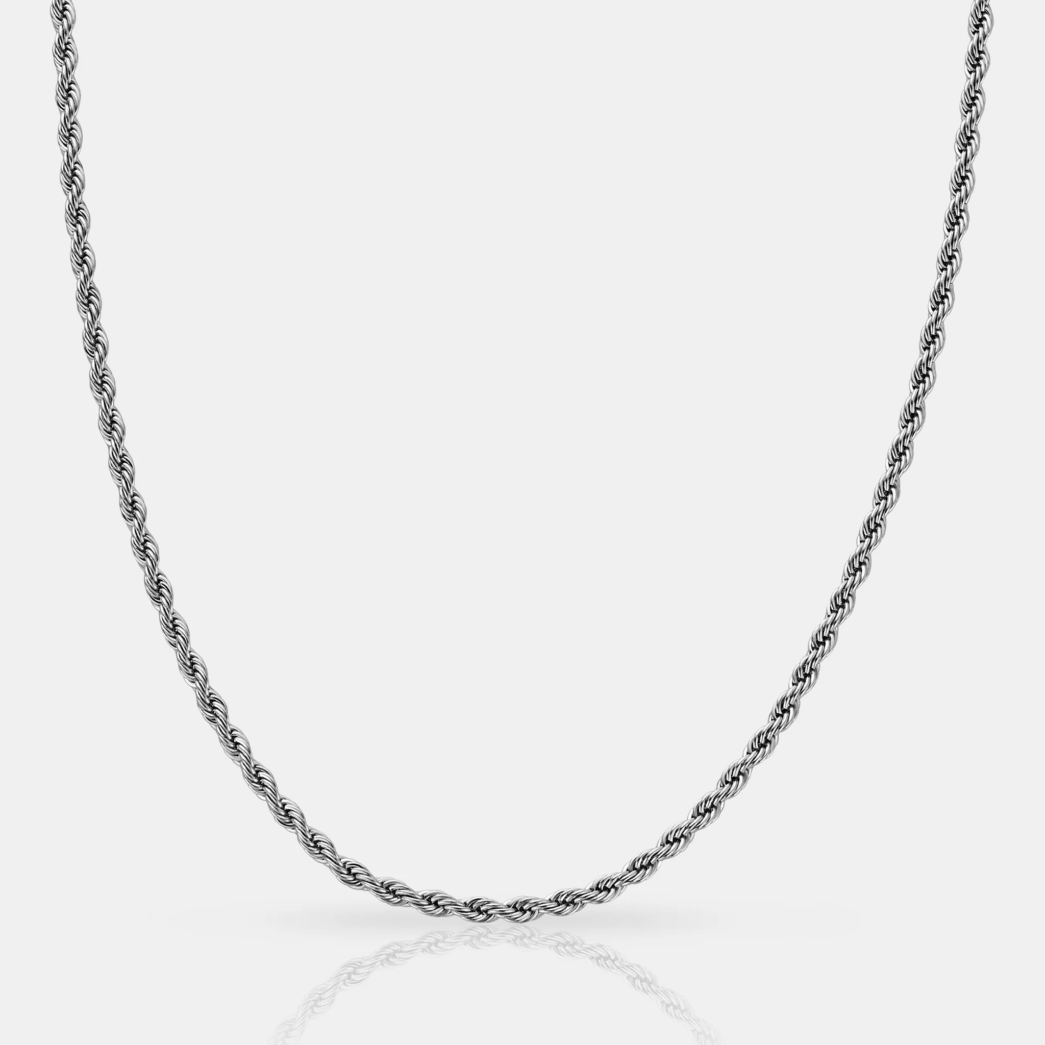 Rope chain Rope (Silver) 3mm
